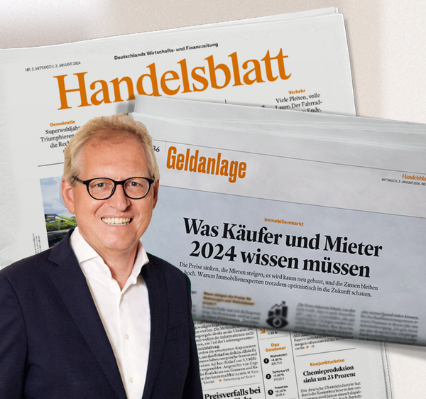 Jahresausblick der Immobilienexperten im Handelsblatt