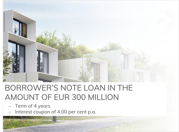 Domicil Real Estate AG signs borrower’s note loan in the amount of approx. EUR 300 million 